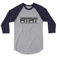 FITPIT Logo 3/4 sleeve raglan shirt