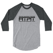 FITPIT Logo 3/4 sleeve raglan shirt